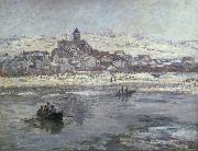 Claude Monet Vetheuil in winter china oil painting artist
